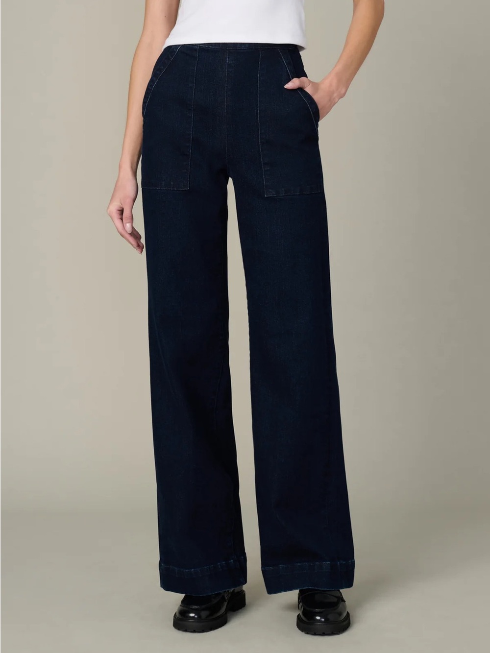 NWT Joe’s Side Zip Wide Leg - 27